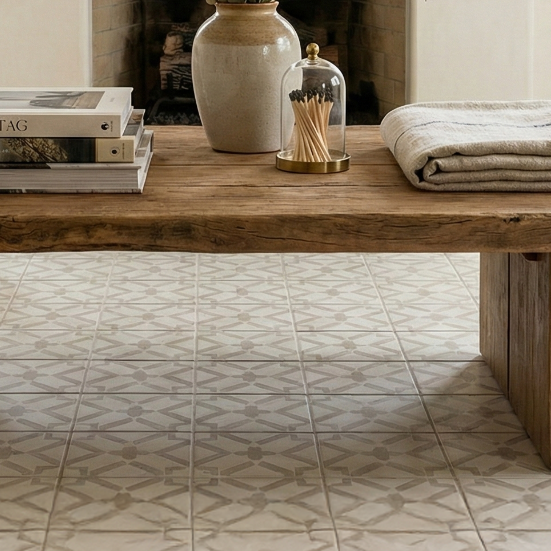 Live Edge Solid Wood Coffee Table – Rustic Solid Wood Slab Table, Handmade Low Dining & Living Table - Bespoke Wood TTK