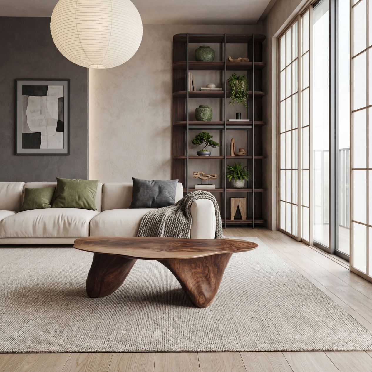 Handcrafted Low Table – Modern Solid Wood for Sophisticated Interiors - Bespoke Wood TTK