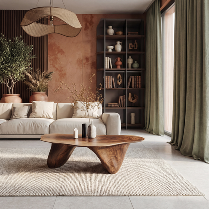 Handcrafted Low Table – Modern Solid Wood for Sophisticated Interiors - Bespoke Wood TTK